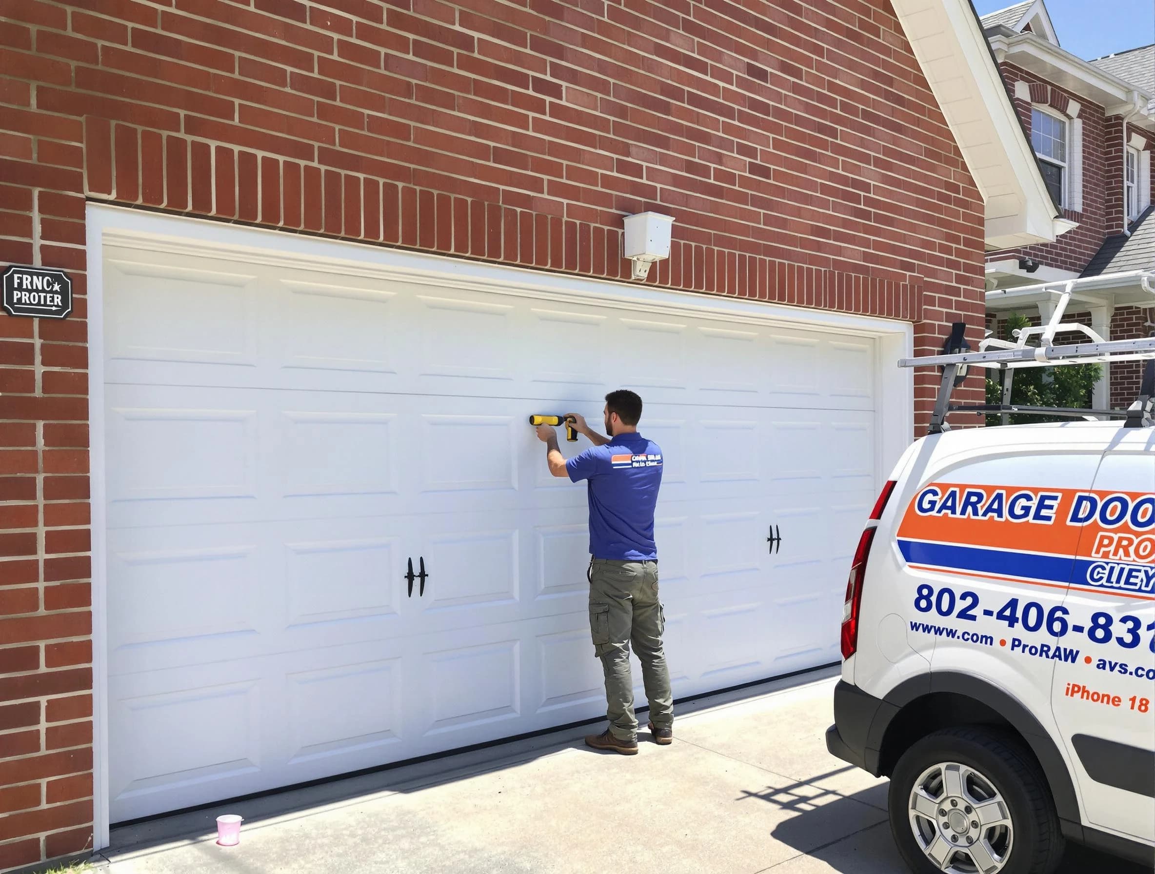 Local garage door repair service by Johnston Garage Door Repair in Johnston