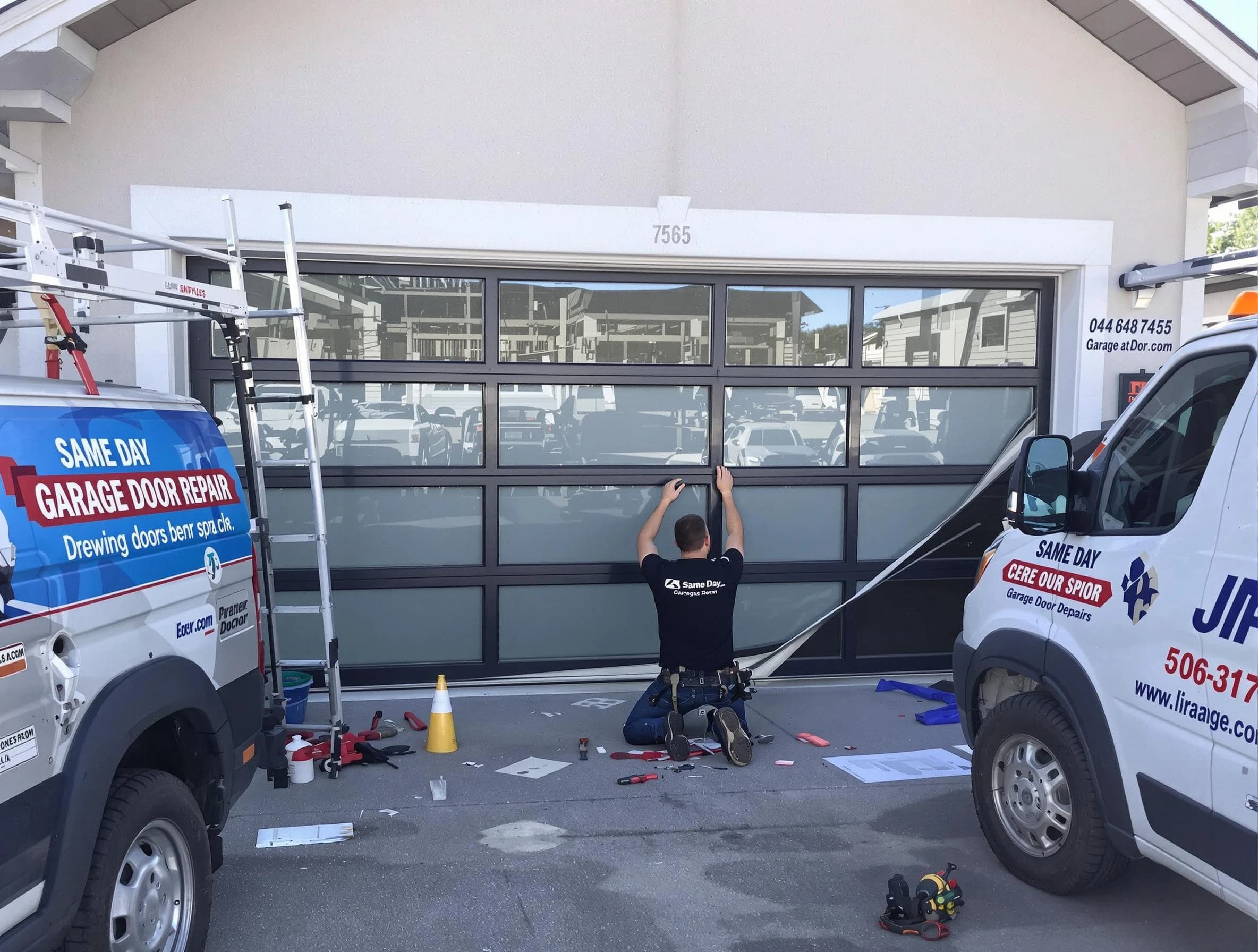 Johnston Garage Door Repair providing same-day garage door repair in Johnston