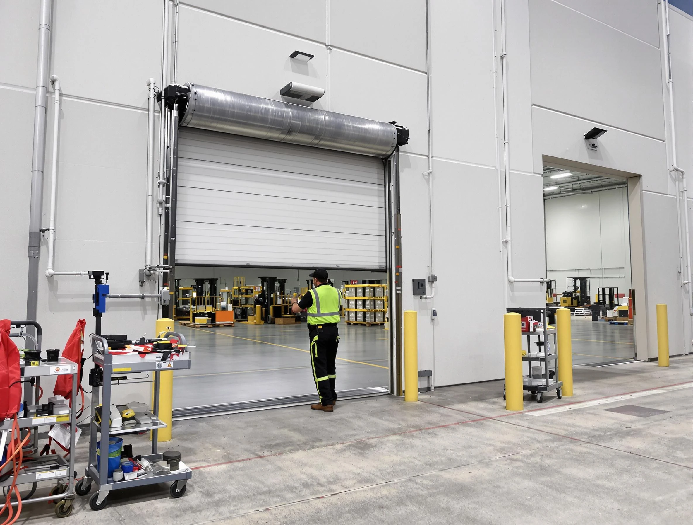 Commercial Garage Door Repair in Johnston