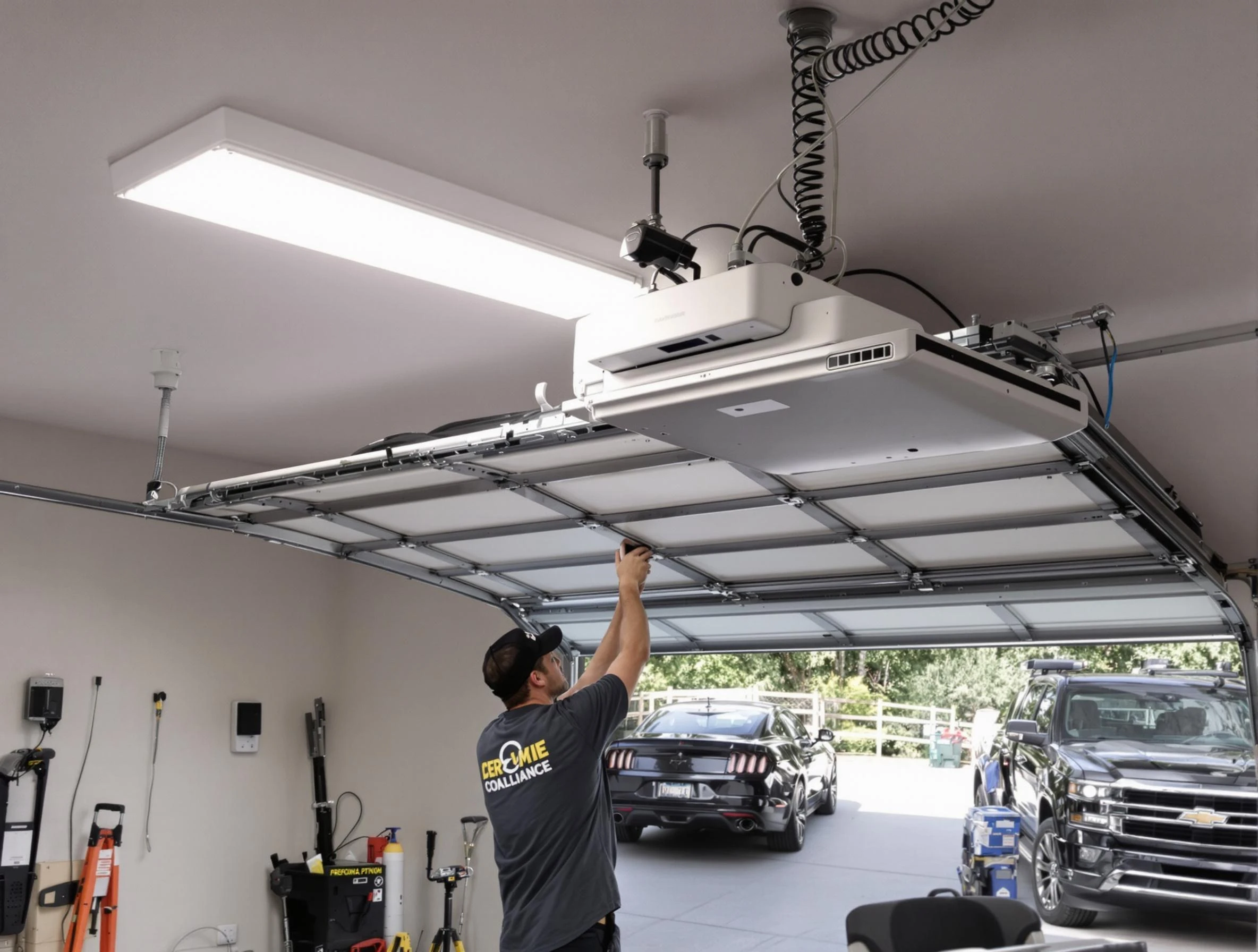 Garage Door Opener Installation in Johnston