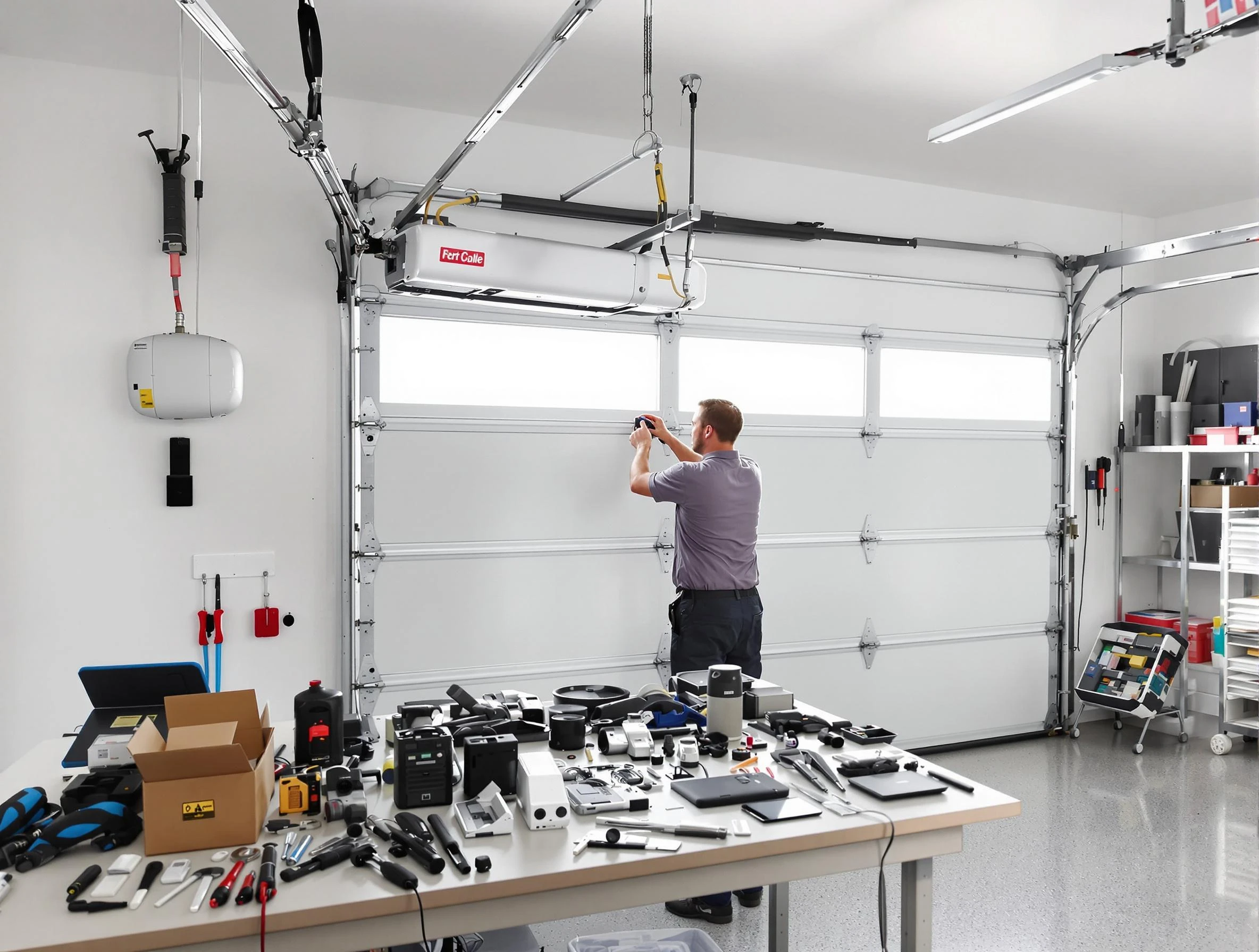 Garage Door Opener Repair in Johnston