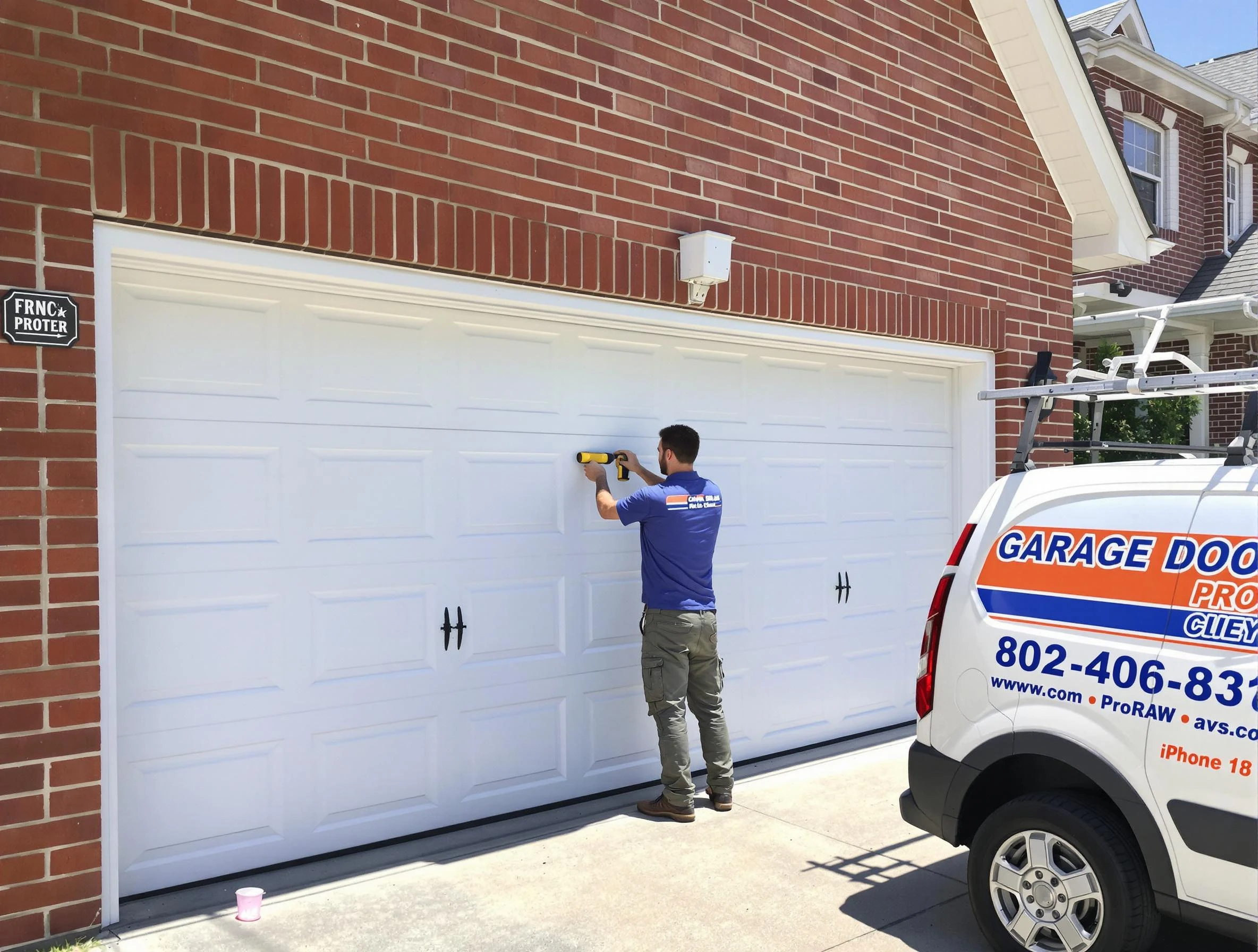Local garage door repair service by Johnston Garage Door Repair in Johnston
